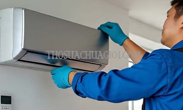 tháo lắp máy lạnh xã quy đức