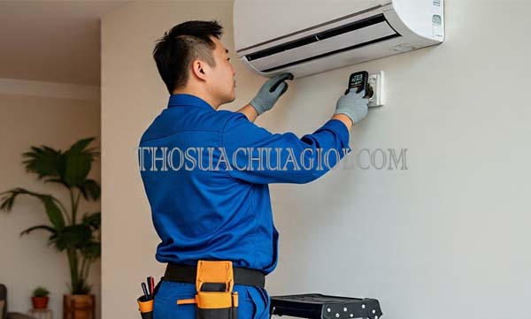 tháo lắp máy lạnh xã tân hiệp