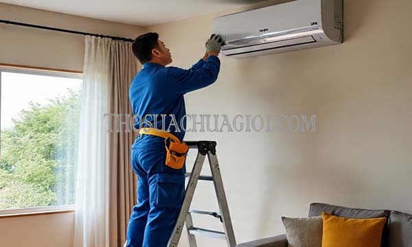 Thợ tháo lắp máy lạnh xã Tân Kiên cũ gọi 30 phút có mặt