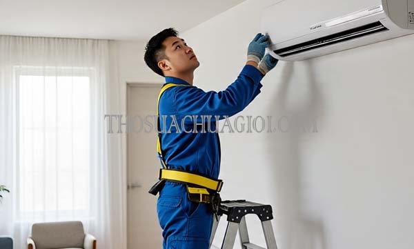 tháo lắp máy lạnh xã tân kiên uy tín