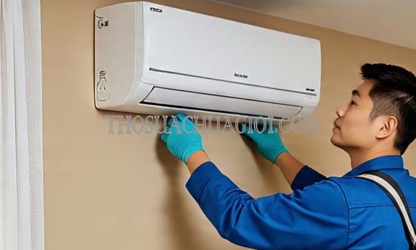 tháo lắp máy lạnh xã tân thới nhì giá rẻ
