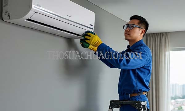 Thợ tháo lắp máy lạnh xã Tân Thới Nhì giá rẻ 20 phút có mặt