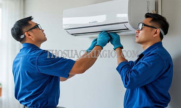 tháo lắp máy lạnh xã thới tam thôn uy tín