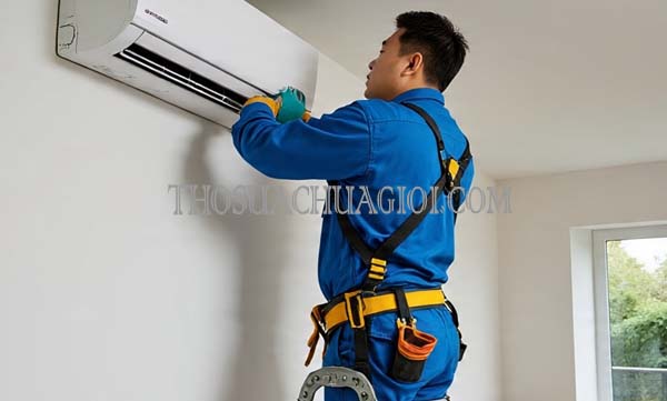 tháo lắp máy lạnh xã trung an uy tín