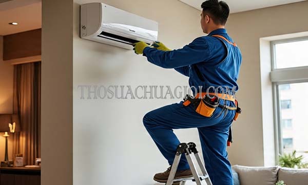 Thợ tháo lắp máy lạnh xã Trung An cũ liên hệ 10 phút có
