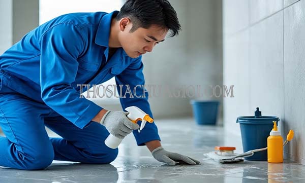 Thợ chống thấm phường Linh Chiểu cũ chất lượng 25 phút có