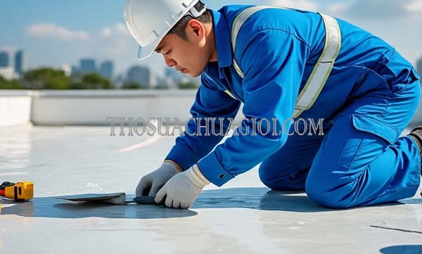 Thợ chống thấm phường Linh Đông cũ giá rẻ 20 phút có mặt