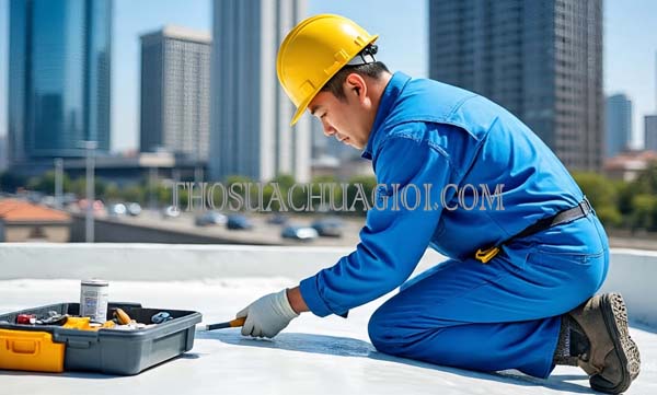 Thợ chống thấm phường Tân Thới Nhất cũ uy tín 15 phút đến nơi