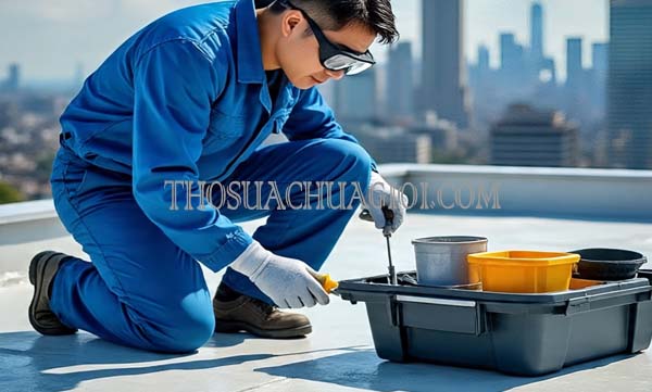 thợ chống thấm phường thạnh lộc uy tín