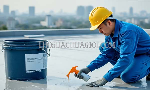 Thợ chống thấm phường Thạnh Mỹ Lợi cũ chất lượng 25 phút có
