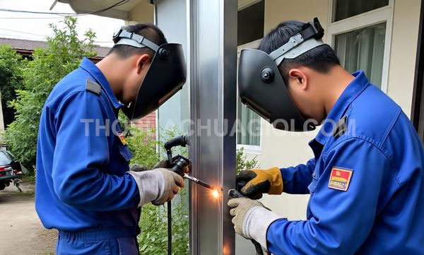 Thợ hàn sắt inox phường An Khánh