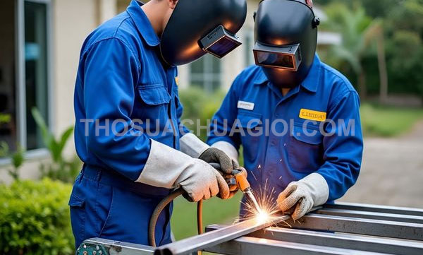 Thợ hàn sắt inox phường Bình Hòa