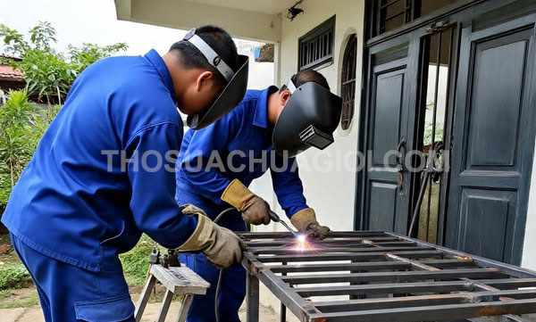 thợ hàn sắt inox phường Bình Hưng Hòa