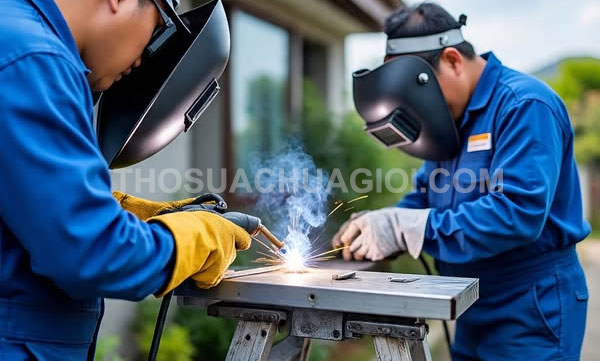 thợ hàn sắt inox phường Bình Trị Đông