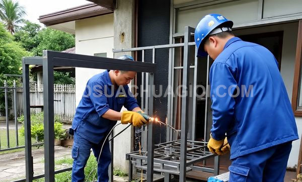 thợ hàn sắt inox tại Dĩ An