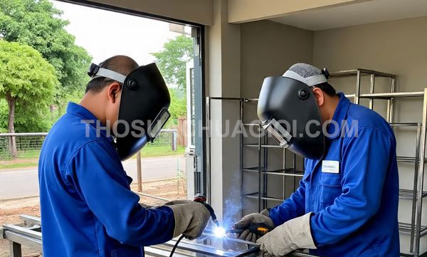 thợ hàn sắt inox phường Đông Hòa