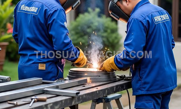thợ hàn sắt inox phường Đông Hưng Thuận