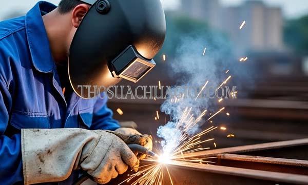 Thợ hàn sắt inox phường Hiệp Tân cũ liên hệ 10 phút có