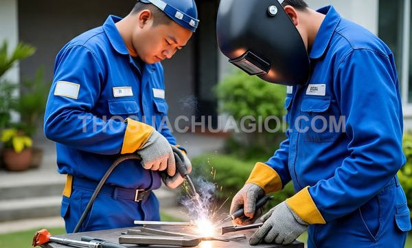 Thợ hàn sắt inox phường Long Bình