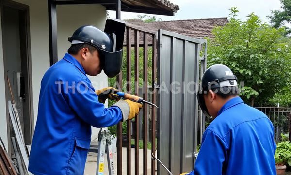 Thợ hàn sắt inox phường Long Phước