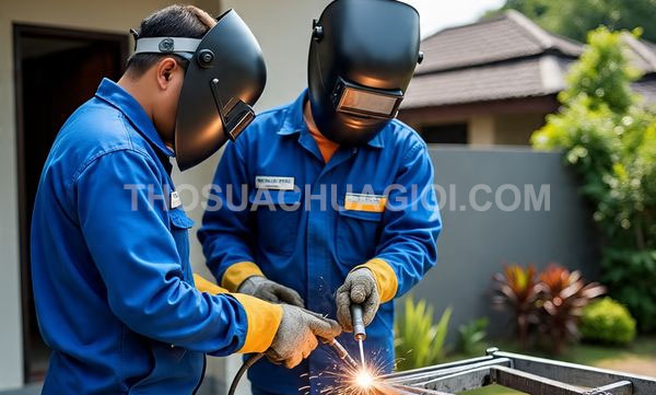 thợ hàn sắt inox phường Phú Thọ Hòa