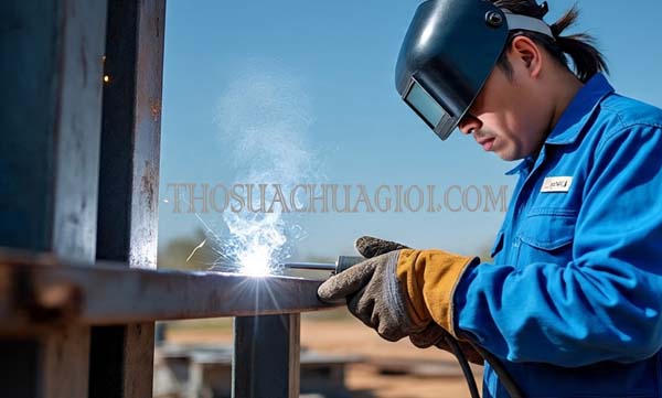 Thợ hàn sắt inox phường Tân Chánh Hiệp cũ giá rẻ 20 phút có mặt