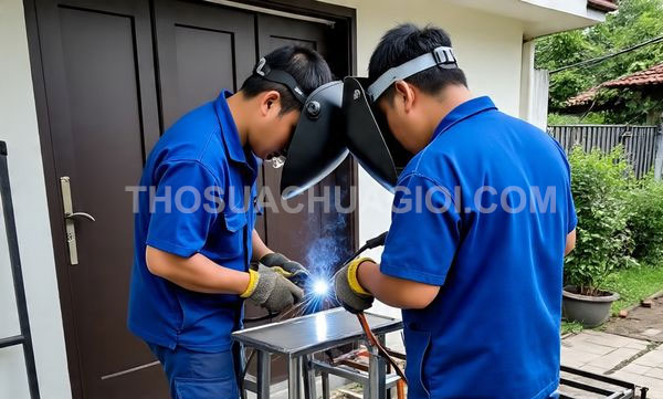 thợ hàn sắt inox tại phường Bến Thành