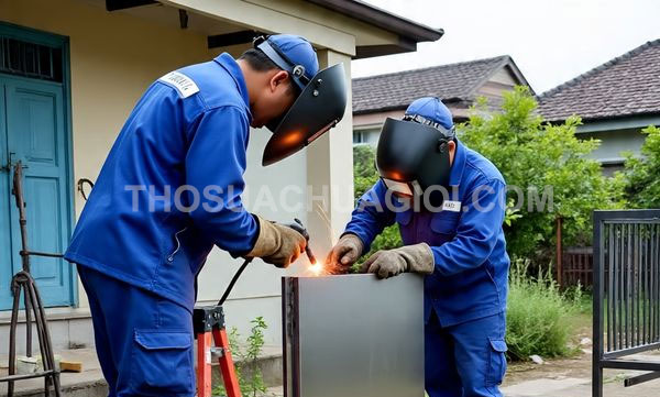 Thợ hàn sắt inox phường Bình Dương
