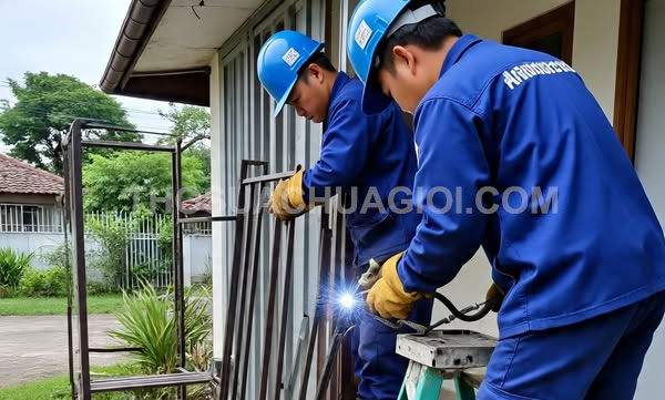 thợ hàn sắt inox tại phường Bình Hưng Hòa