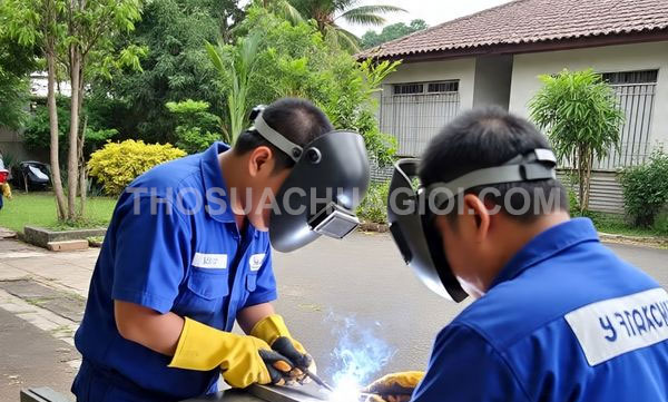 Thợ hàn sắt inox tại phường Linh Xuân