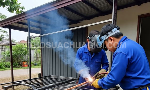 Thợ hàn sắt inox phường Long Bình mới gọi 10 phút có mặt