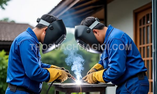 Thợ hàn sắt inox tại phường Long Phước
