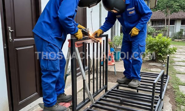 thợ hàn sắt inox tại phường Phú Thọ Hòa