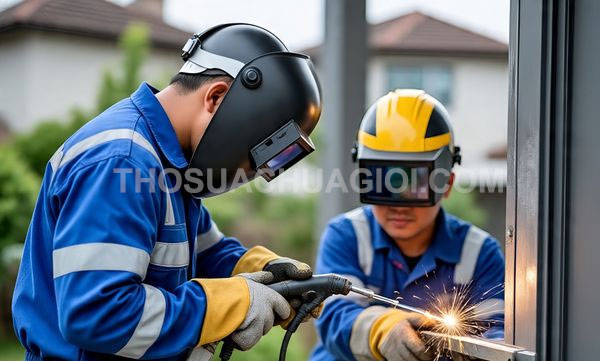 thợ hàn sắt inox tại phường Tân Định
