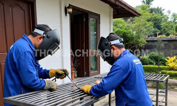 Thợ hàn sắt inox tại phường Tân Đông Hiệp