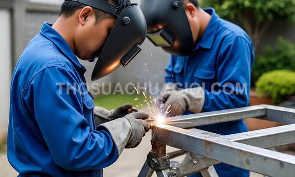 thợ hàn sắt inox tại phường Tân Hưng