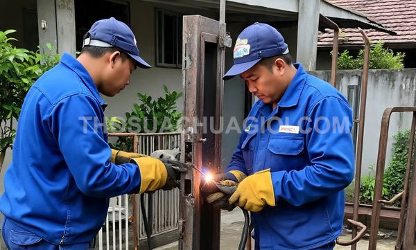 thợ hàn sắt inox tại phường Tân Thuận