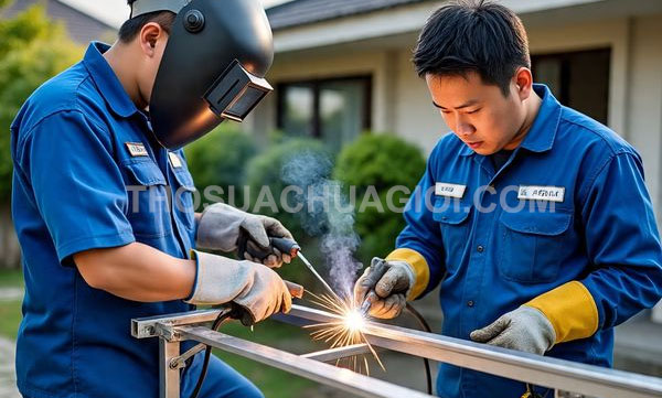 Thợ hàn sắt inox tại xã Bình Mỹ