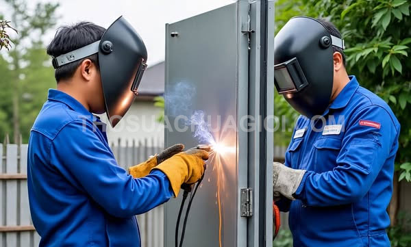 Thợ hàn sắt inox tại xã Đông Thạnh