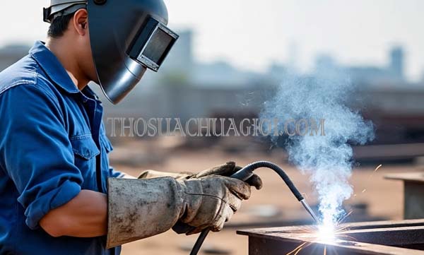 thợ hàn sắt inox xã an phú tây giá rẻ