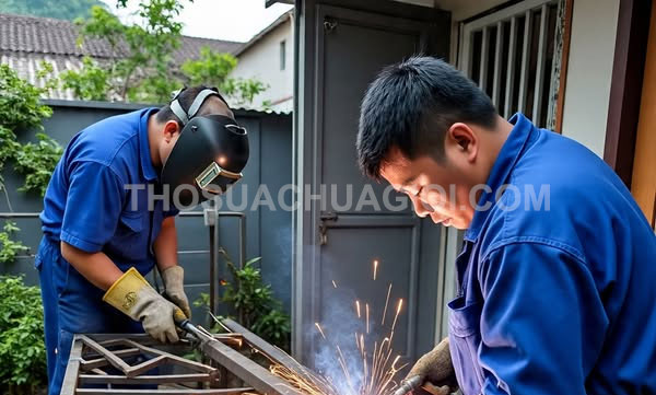Thợ hàn sắt inox xã Bình Mỹ