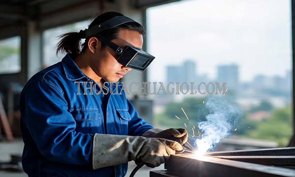 thợ hàn sắt inox xã hòa phú giá rẻ