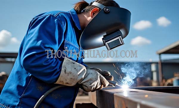 thợ hàn sắt inox xã phú xuân giá rẻ