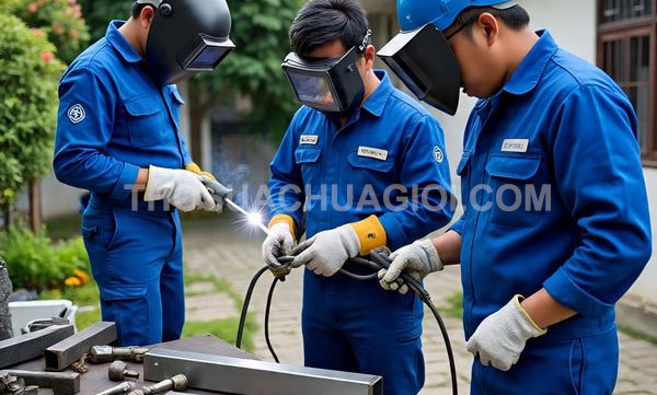 thợ hàn sắt inox xã Tân An Hội