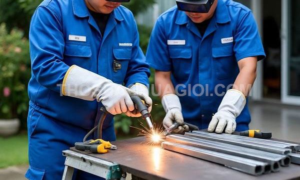 thợ hàn sắt inox xã Thái Mỹ