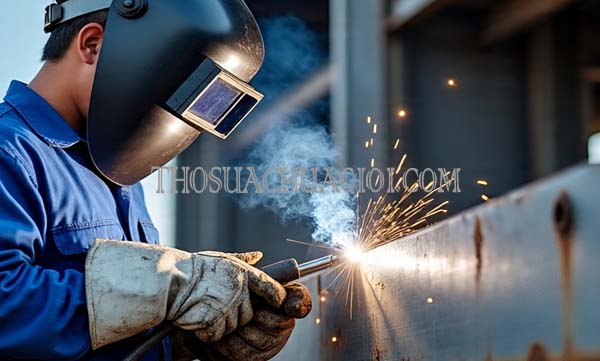 thợ hàn sắt inox xã thới tam thôn giá rẻ