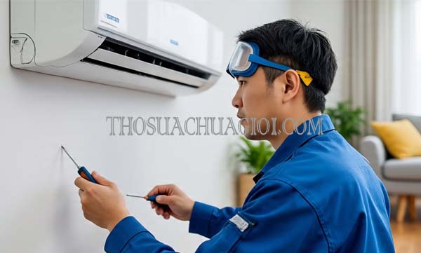 Thợ sửa máy lạnh tại Liên Chiểu gọi 30 phút có mặt