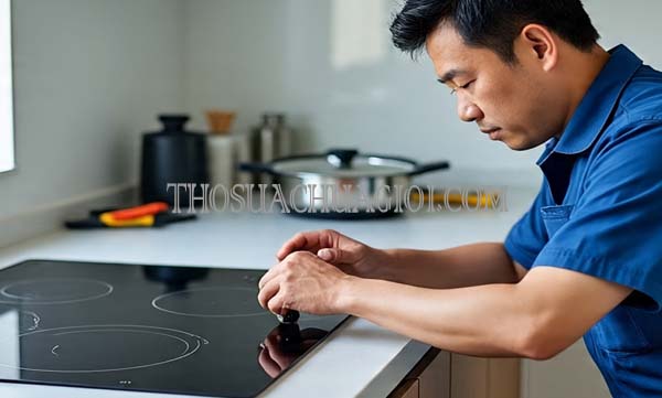 Thợ sửa bếp từ phường Hòa Thạnh cũ liên hệ 10 phút có