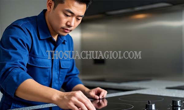Thợ sửa bếp từ xã Tân Xuân cũ giá rẻ 20 phút có mặt