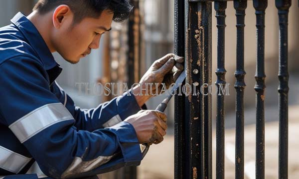 thợ sửa cửa sắt phường hiệp tân giá rẻ